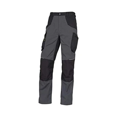 Afbeelding van Delta Plus Mach V werkbroek Polyester/katoen Grijs Zwart XL
