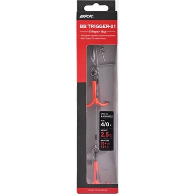 Afbeelding van BKK BB Trigger 21 UVO (Stinger rig) 2/0 Stinger