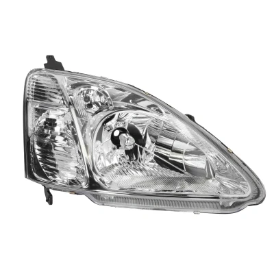 Afbeelding van TYC 20 6251 05 2 Koplampen rechts H4 Met elektromotor, lamphouder HONDA: CIVIC 7 Hatchback