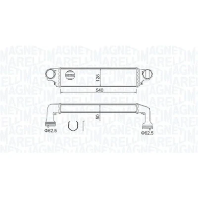 Afbeelding van Magneti Marelli Interkoeler 351319204890