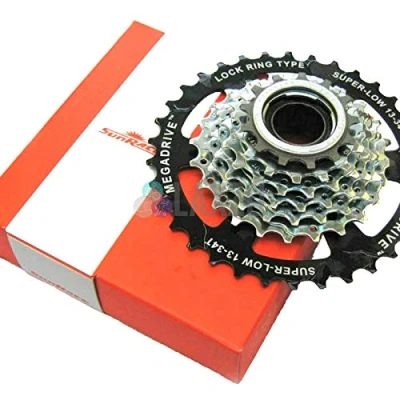 Afbeelding van Freewheel 7 speed Sunrace MFM4S 13 34 tands zink