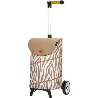 Afbeelding van Andersen Unus Shopper Fun Tyra zebra Trolley