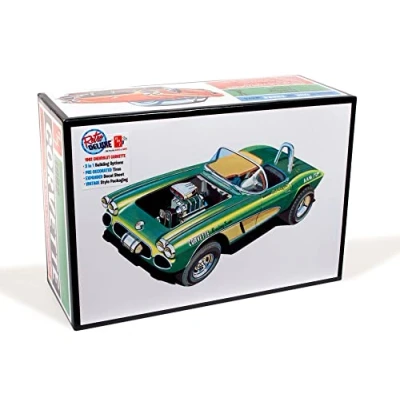 Afbeelding van 1:25 AMT 1318 1962 Chevy Corvette Plastic Modelbouwpakket