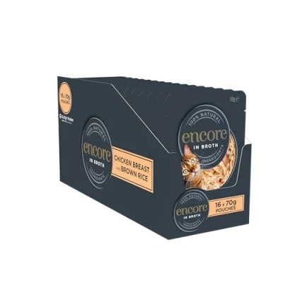 Afbeelding van Voordeelpakket: Kip met bruine rijst 48 x 70 g