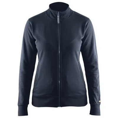 Image de Sweat zippé femme marine foncé