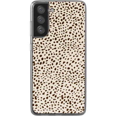Afbeelding van imoshion hoesje Geschikt voor Samsung Galaxy S21 FE Design Desert Dots
