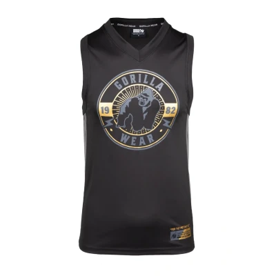 Afbeelding van Gorilla Wear Top, Heren, Maat: XXL, Black