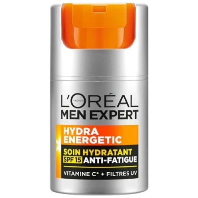 Afbeelding van L&#039;Oréal Men Expert Hydra Energetic Hydraterende verzorging SPF15 Anti vermoeidheid, 50 ml