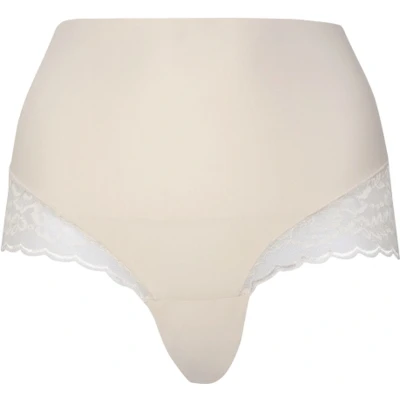 Afbeelding van MAGIC Bodyfashion dames Tummy Shaper corrigerende slip met kant in de kleur Beige, maat: S