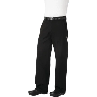 Afbeelding van Chef Works Executive unisex koksbroek visgraat zwart S