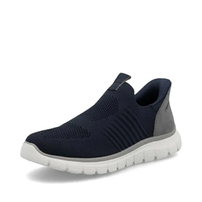 Afbeelding van Rieker Baskets à enfiler pour homme B6659, Bleu 15, 40 EU