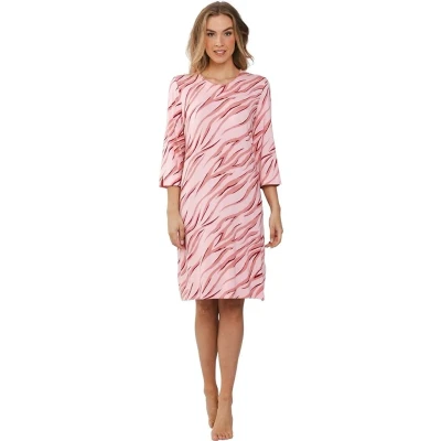 Afbeelding van Dames Nachthemd Pastunette Premium Blushed Safari Ecovero Viscose Maat 48