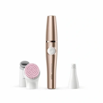 Afbeelding van Braun FaceSpa Pro 921 Gezichtsepilator Brons Met 3 Extra’s