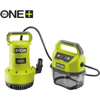Afbeelding van RYOBI RY18SPA 0 18V ONE+ accu dompelpomp in kartonnen doos (zonder en lader) 5133005778