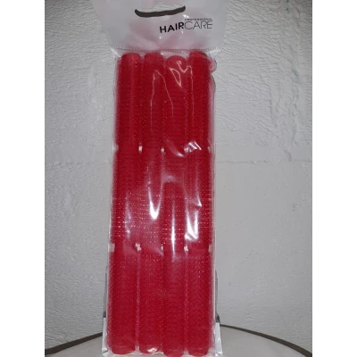 Afbeelding van Xanitalia zelfklevende rollers 13mm Rood 12stuks