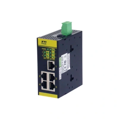 Afbeelding van KTI Networks KFS 0540 ver.B Unmanaged Ethernet Switch 5 x 10/100 Mbps RJ 45