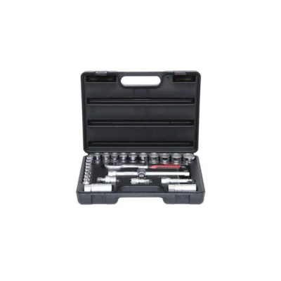 Afbeelding van KS TOOLS 911.0626 Doppenset Chroom vanadium staal 3/8 Met ratelfunctie Vierkant