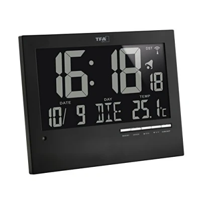 Image de tfa dostmann 60.4508 funk horloge murale