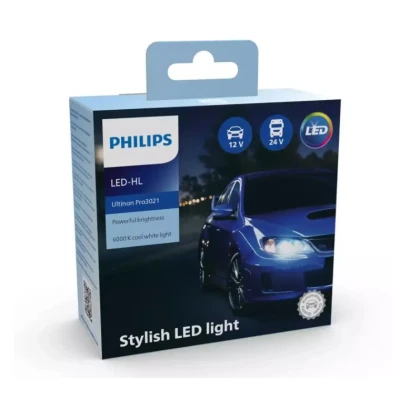 Afbeelding van Philips H3 LED Koplamp 12/24V 18W 2 Stuks