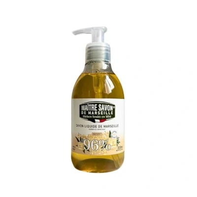 Image de Maître Savon de Marseille liquide Nature 300 ml Nettoyage délicat 96% Ingrédients naturels