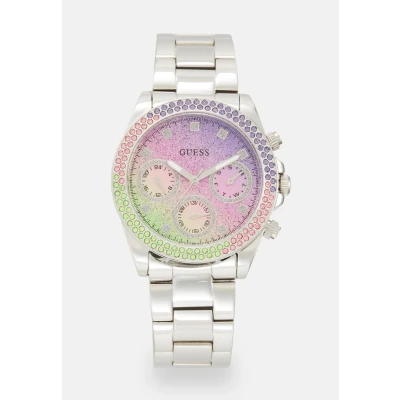 Afbeelding van GUESS dames Sol horloge GW0483L1 in de kleur Zilver