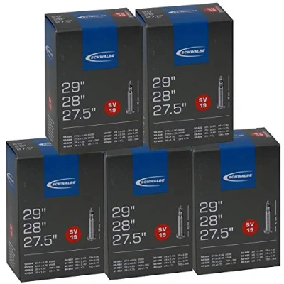Afbeelding van Schwalbe Fietsbinnenband SV 19 27,5&quot;, 28&quot;, 29&quot; set van 5