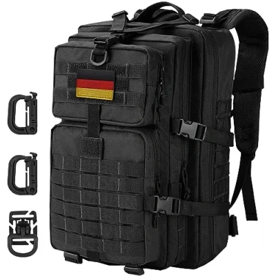 Afbeelding van Hannibal Tactical US Cooper Tactische rugzak, 40 liter, militaire 3 dagen, Bug Out Go Bag Trekking Wandelen