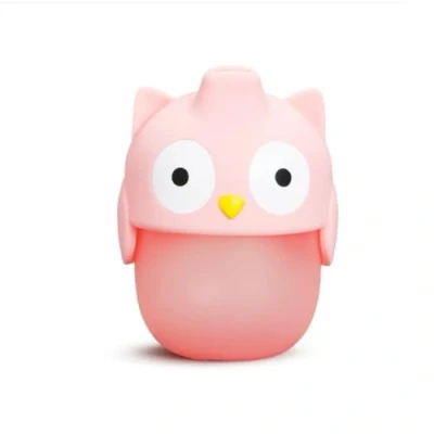 Afbeelding van Munchkin Whoo Soft Touch 8oz Spill Proof Sippy Cup. Silicone Transition Cup voor peuters, Perfect Weaning baby&#039;s 9+ maanden, BPA vrij Peuter &amp; Baby Bottle Easy Grip Gentle Sipping
