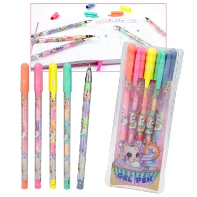 Afbeelding van TOPModel Unicorn Gelpennen (5 Stuks) Ylvi &amp; The Minimoomis