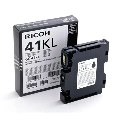 Image de Ricoh GC 41KL Low Yield noir originale cartouche d&#039;encre