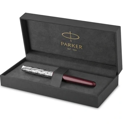 Afbeelding van Waterman Expert Metallic Black Rollerball Kleur: Zwart De Vulpenwereld