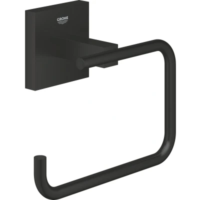 Afbeelding van GROHE QuickFix Start Cube toiletrolhouder Matte Black