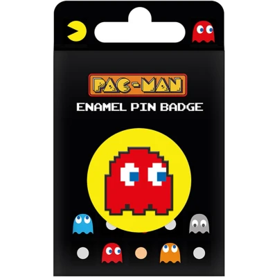 Afbeelding van Pac Man Blinky Enamel Pin Badge