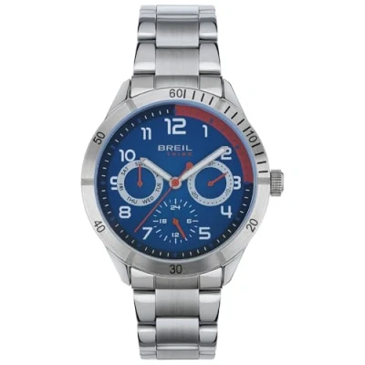 Afbeelding van Breil MATE Chronograaf, Heren, Maat: One Size, Acciaio blu
