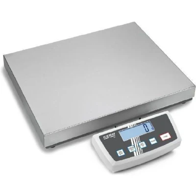 Afbeelding van Kern DE 60K10D Pakketweegschaal Weegbereik (max.) 60 kg Resolutie 10 g, 20 g werkt op het lichtnet, batterijen Zilver