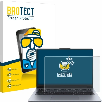Afbeelding van BROTECT Screenprotector voor Huawei MateBook D 14 2024 Folie Beschermfolie matte