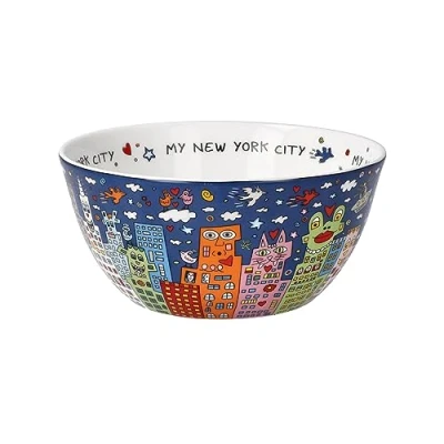 Afbeelding van Goebel James Rizzi Kom My New York City Night Schaal 15cm porselein