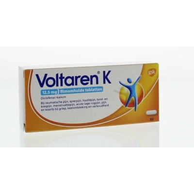 Afbeelding van Voltaren K Tablet Omhuld 12,5mg