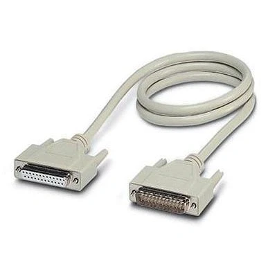 Image de Câble sub d préconfectionné [1x femelle 25 pôles 1x mâle pôles] 1.00 m blanc phoenix contact vs dsub
