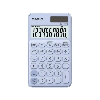 Afbeelding van Casio, Zakrekenmachines, Sl 310uc (Zonnecellen, Batterijen)