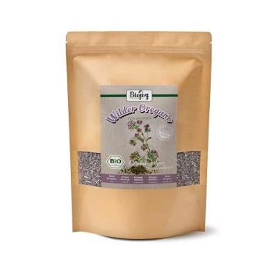 Afbeelding van Biojoy Biologische wilde oregano (250 g), gedroogd en gesneden, ideaal als infusie of specerij (Origanum vulgare subsp. vulgare)