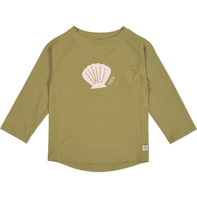 Afbeelding van Lässig Zwemshirt Rashguard Lange Mouw Splash &amp; Fun Shell moss, 25 36 mnd. Maat 98