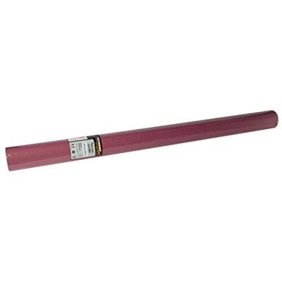 Afbeelding van Pro tafelkleed, ref. 802022l, wegwerptafelkleed gemaakt van versierd papier, unieke, esthetische en diepe versiering, rol 20 m lang 1,20 breed, kleur: wijnrood, in Frankrijk