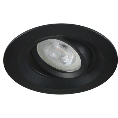 Afbeelding van LED inbouwspot Denis Rond Chrome Sceneswitch Dimbaar 5W Philips