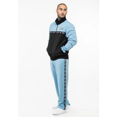 Afbeelding van Lonsdale Woodwick Trainingspak, Heren, Maat: 3XL, Black blue