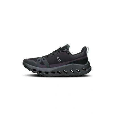 Afbeelding van On Cloudsurfer Waterproof Trail hardloopschoenen Black eclipse, Dames, Maat: 37.5, eclipse Polyester