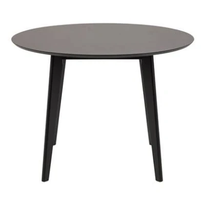 Afbeelding van Eettafel Rover Ø105 zwart