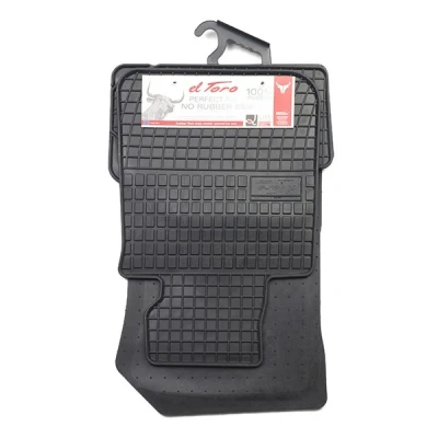 Afbeelding van FROGUM 0662 Vloermatset Rubber voor en achter 4 Zwart Op maat gemaakt BMW: X1, 1 Hatchback
