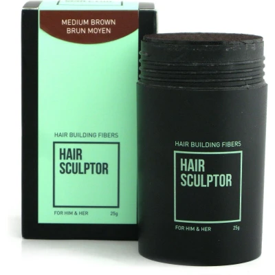 Afbeelding van Sinelco Hair Sculptor Building Fibers midden bruin 25gr