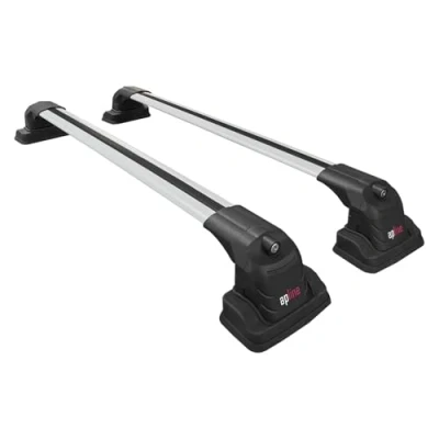 Afbeelding van accessorypart Compatible avec Peugeot Partner 2019 2025 ACE 3 Barres de Toit Railing Porte Bagages Voiture Gris Aluminium 2